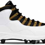 Jordan 10 TD Mid White Black Metallic Gold