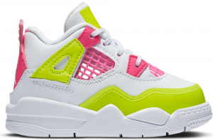 Jordan 4 Retro White Lemon Pink (TD)