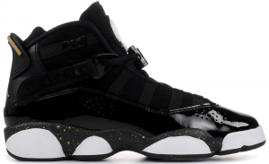 Jordan 6 Rings Black Metallic Gold White (GS)