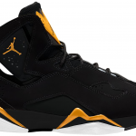 Jordan True Flight Black Metallic Gold