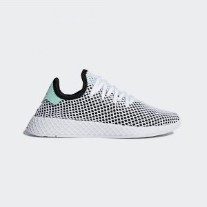 adidas Deerupt Core Black Easy Green