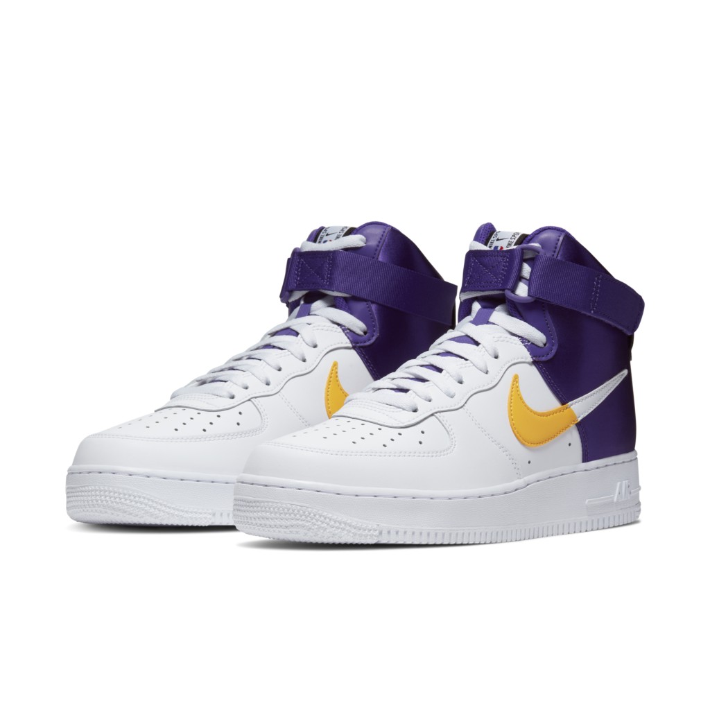 Nike Air Force 1 '07 LV8 High NBA Lakers