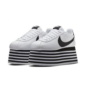 Nike Cortez Platform Comme des Garcons White Black (W)