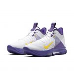 Nike LeBron Witness 4 White/Voltage Purple