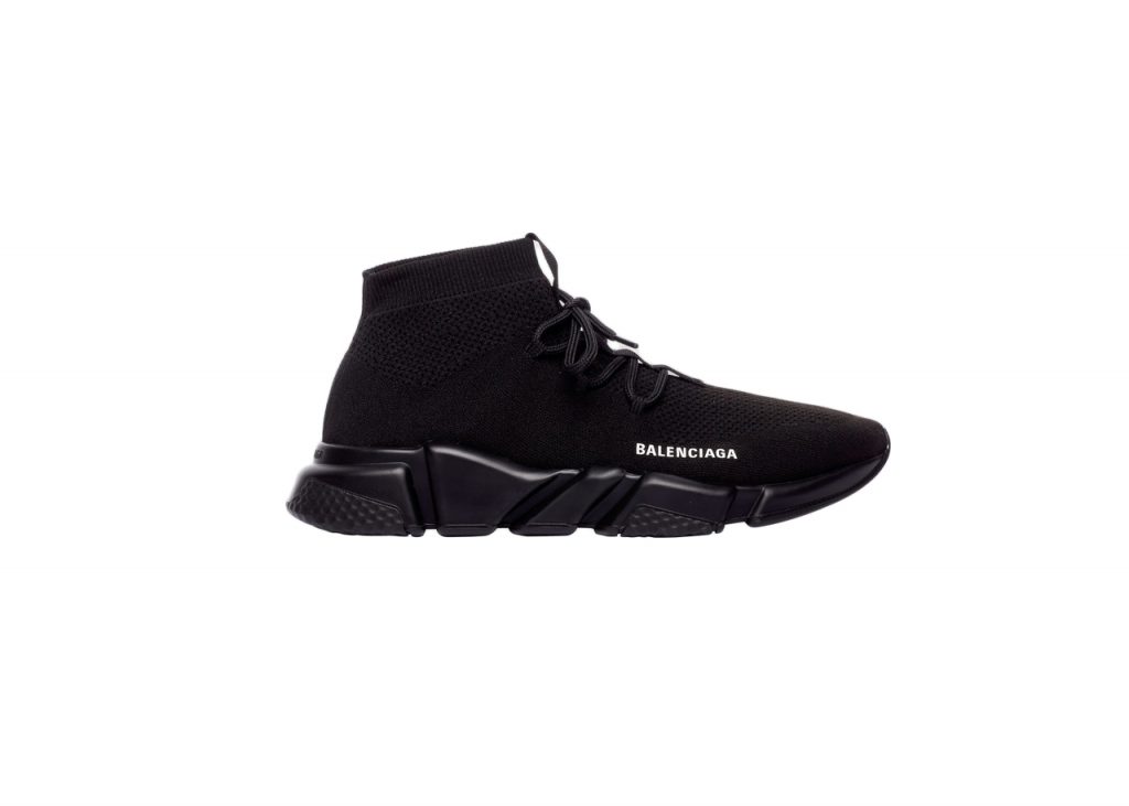 Balenciaga Speed Lace Up Triple Black