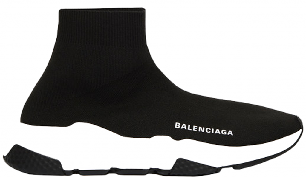 Balenciaga Speed Trainer Black White 2019 (W)