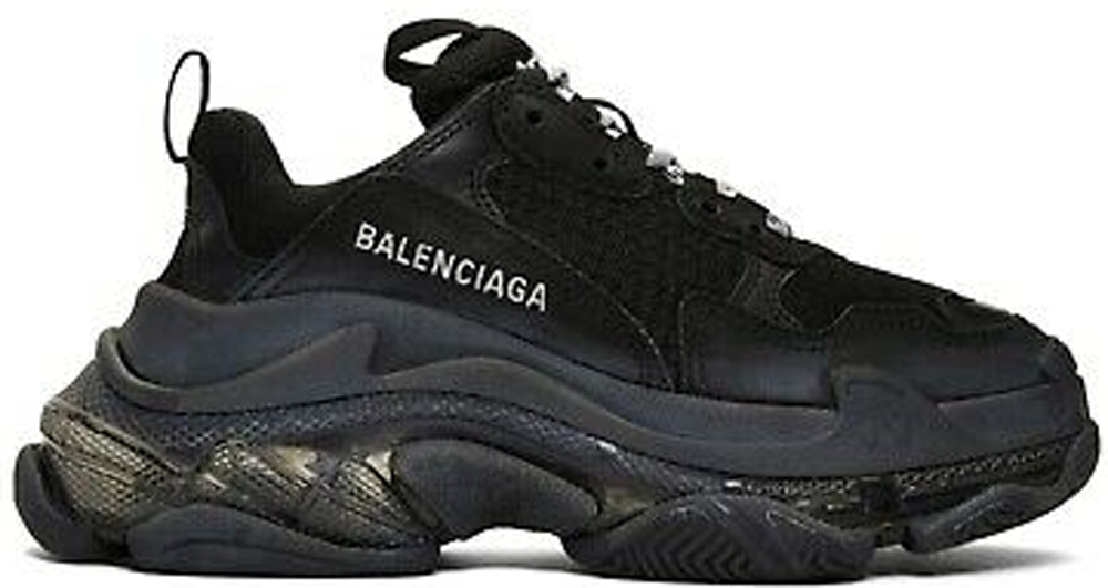 Balenciaga Triple S Black Clear Sole (W)