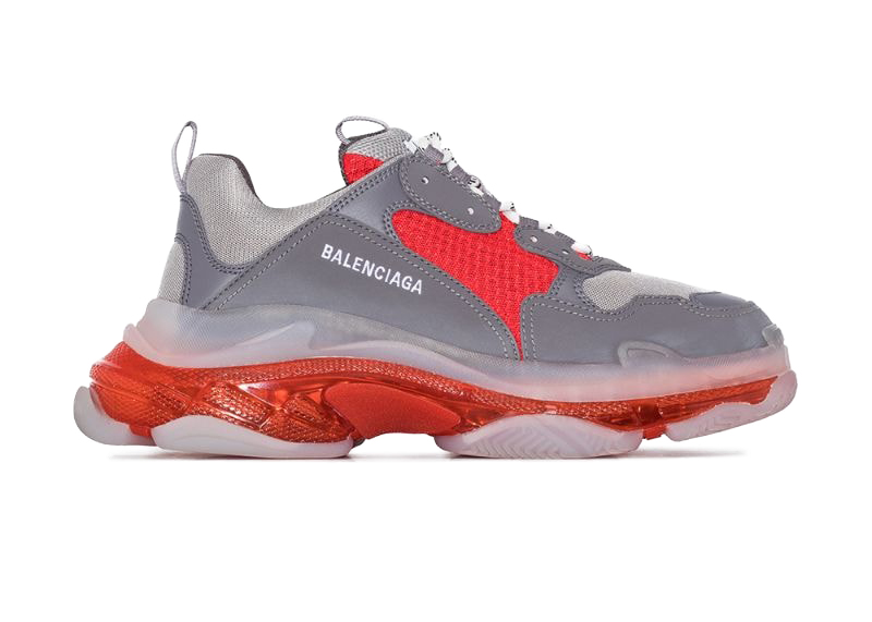 Balenciaga Triple S Grey Red