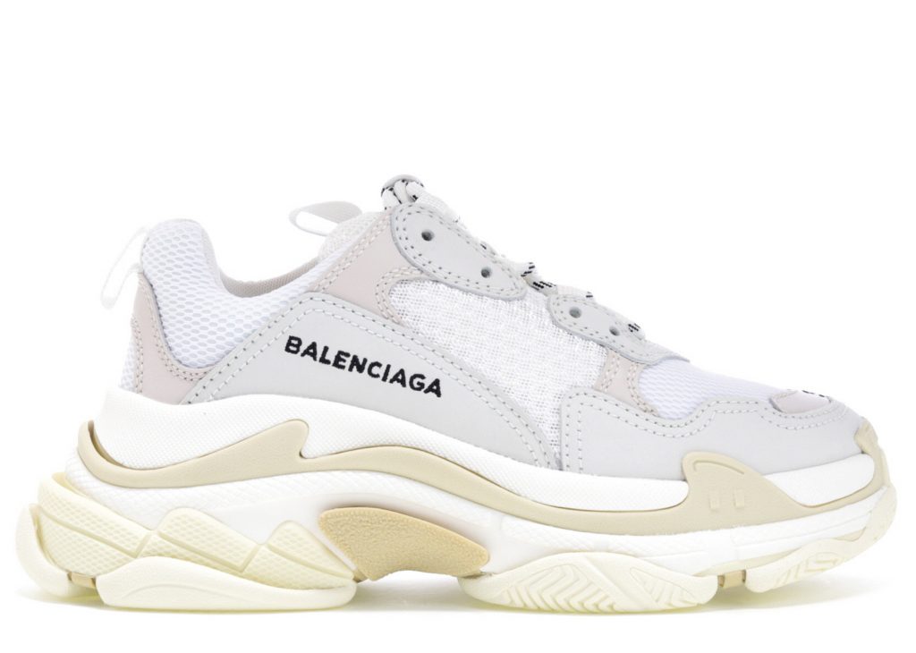 Balenciaga Triple S White (W) (2018 Reissue)