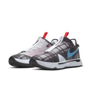 Nike PG 4 Football Grey Plaid