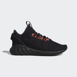 adidas Tubular Doom Sock Core Black Trace Scarlet