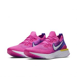 Nike Epic React Flyknit 2 Laser Fuchsia White (W)