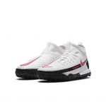 Nike Phantom GT Academy DF TF White Black Pink Blast (Kids)