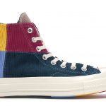 Converse Chuck Taylor All-Star 70s Hi Corduroy Patchwork Gold Navy