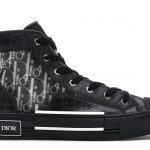 Dior B23 High Top Canvas Oblique Black