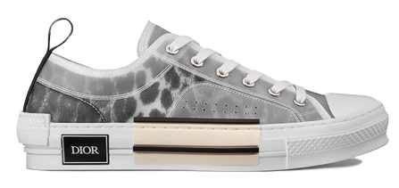 Dior B23 Low Top Grey Leopard