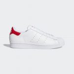 adidas Superstan White Scarlet