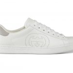 Gucci Ace Perforated Interlocking G White