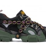 Gucci Flashtrek SEGA Green Removable Crystal