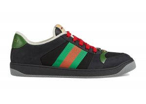 Gucci Screener Black Suede