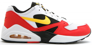 Nike Air Tailwind 92 White Tour Yellow Crimson