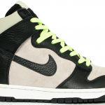 Nike Dunk High Light Bone Black Light Liquid Lime