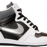 Nike Force Sky High Black Metallic Silver White (W)