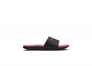 Nike Kawa Black Vivid Pink (GS)