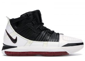 Nike Zoom LeBron III White/Black-Varsity Crimson