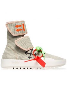 OFF-WHITE Motowrap Light Grey Black