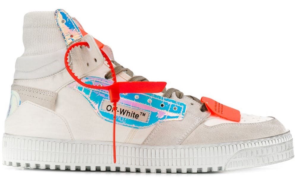 OFF-WHITE Court High Iridescent FW19