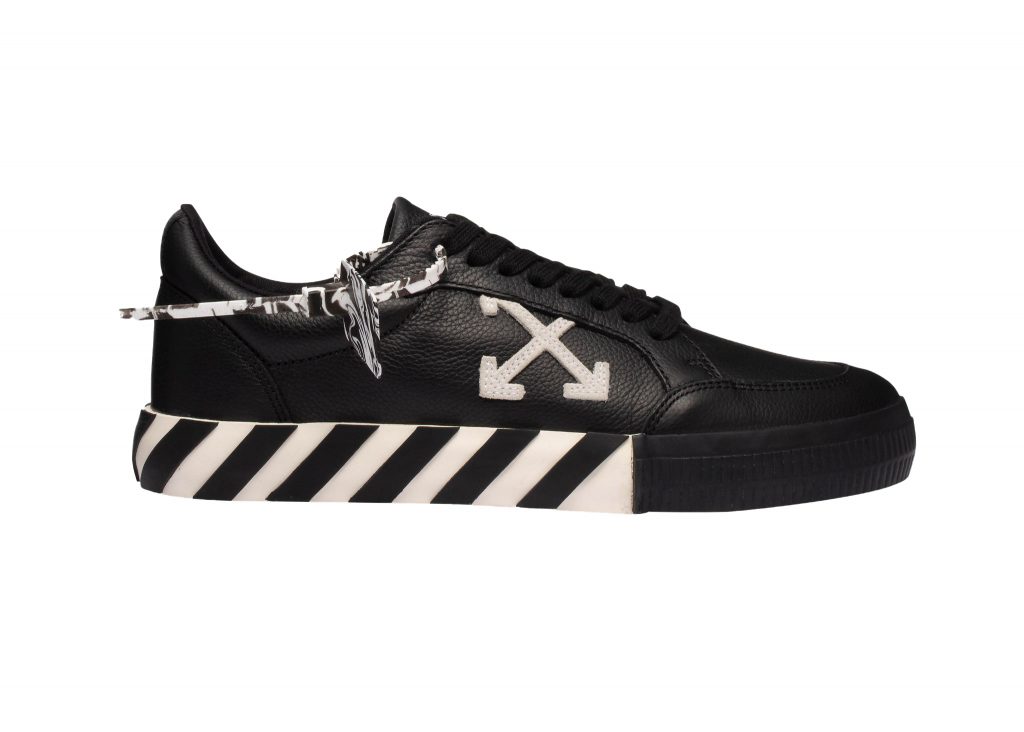Off-White Low Vulc Black White