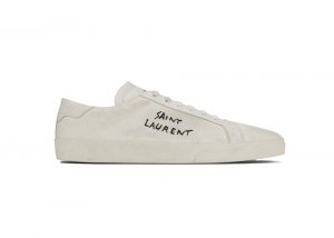 Saint Laurent Court Classic SL/06 White Worn