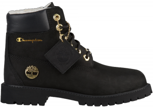 Timberland 6″ Shearling Champion Black (GS)