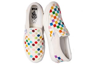 Vans Classic Slip-On VLT LX Damien Hirst Polka Dot Checkerboard