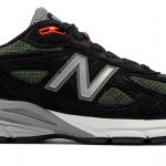 New Balance 990v4 Black Olive Orange