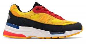 New Balance 992 Yellow Red