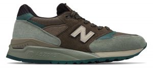 New Balance 998 Brown Teal