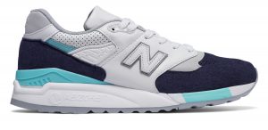 New Balance 998 Winter Peaks White Navy