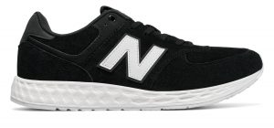 New Balance 574 Fresh Foam Suede Black White