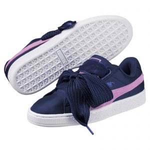 Puma Basket Heart Nylon Blue Depths  (W)