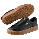 Puma Basket Platform Core Puma Black  (W)