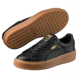 Puma Basket Platform Core Puma Black  (W)