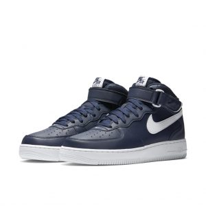 Nike Air Force 1 Mid Midnight Navy White