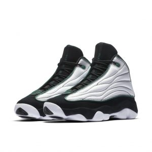 Jordan Pro Strong White Black Green