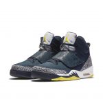 Jordan Son Of Armory Navy/Electrolime-White