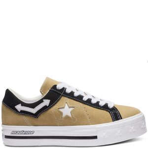 Converse One Star Platform Low MadeMe Brown (W)