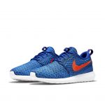 Nike Roshe Run Flyknit Game Royal Bright Crimson