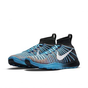Nike Free TR Force Flyknit Black Chlorine Blue