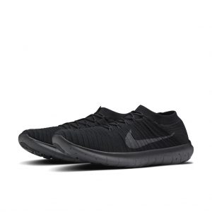 Nike Free RN Motion Flyknit Black Dark Grey